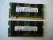 Pamięci RAM SODIMM DDR2 PC2-5300 2x1GB