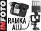 RAMKA OBUDOWA ALU montaż lampy do GoPro HERO 3 3+