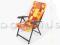 44711 FOTEL OGRODOWY SKŁADANY GRUBA PODUSZKA 10 CM