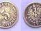 5 PFENNIG 1889J CESARSTWO NIEMIECKIE 1891 -1918