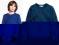 H&amp;M Nowy Świetny Sweter Szkolny Granat_146/152