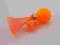 A3782 Trąbka do roweru, klakson pomarańczowa
