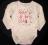 H&amp;M:NOWE ŚLICZNE BODY NAPIS HAPPY BABY 6-9M 74