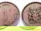 RODEZJA RHODESIA 1 CENT 1971 T. S.