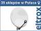 ANTENA CZASZA SATELITARNA 70 CM OCYNKOWANA 1308