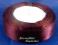 wts043 wstążka SATYNA bordowa 25mm _1szpula_