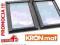 ZESTAW 2 OKIEN OPTILIGHT 78x118 b+ KOŁNIERZ KOMBI