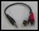 AG1 Kabel audio stereo jack M - 2 x chinch Ż 20 cm