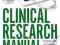 CLINICAL RESEARCH MANUAL R. Cavalieri, Mark Rupp