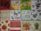 12 serwetek do decoupage - Mix wzorów - zestaw 18