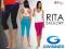 Spodenki leginsy capri 3/4 fitness sport RITA r. M