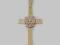 Złoty krzyż z orzełkiem 2,920 g
