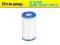 FILTR do pompy INTEX typ B 29005 FILTR papierow*I0