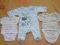 komplet bielizny, pajacyk, body wcześniak roz. 50
