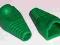 ZIELONA OSŁONA WTYKU  RJ45 (8p8c) - 10szt (0010)