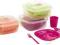 ZESTAW NACZYŃ NACZYNIA PARTY 4 os. + pojemnik !
