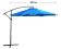 Parasol ogrodowy na wysięgniku 300 cm niebieski