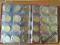 album z monetami,rozne, 8 stron, 101 monet,monety