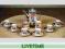 SERWIS espresso porcelana chińska 07130 PROMOCJA