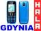 Telefon Nokia 112 CYAN niebieska GWARANCJA 24m !!