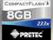 PRETEC CF Cheetah 8 GB Cheetah 233x (TD 35MB/s)