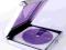 ETUI NA 24 CD/DVD ALUMINIUM Z SZYBKA VIOLET