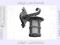 LAMPA OGRODOWA KINKIET CORDOBA K3012/1/T