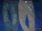 H&amp;M+RESERVED spodnie jeansy w gumkę +dresowe