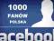 1000 FANÓW Z POLSKI FACEBOOK FANI LUBIĘ TO FV