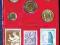Jan Paweł II zestaw WŁOSKICH monet i znaczków
