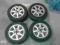 Alufelgi VW GOLF 3 4x100 14' + opony letnie 195/60