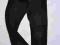 ***czarne spodnie rurki roz 122cm