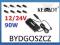 SAMOCHODOWY ZASILACZ do LAPTOPA 12/24V gniazdo USB