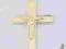 Złoty krzyżyk  Grawer 333 /8K Najtaniej!