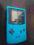 GAMEBOY GAME BOY COLOR niebieski WSZYSTKO BCM