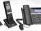 Telefon bezprzewodowy 3 słuchawki menu j.POLSKI
