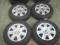 Felgi stalowe VW Polo 5x100 + opony 175/70/14