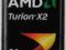 Naklejka AMD TURION X2 Oryginał 18x20mm