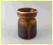 CERAMICZNY DESIGNERSKI WAZON JUIST 1960/70