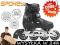 ROLKI regulowane SPOKEY dzieci ABEC5 CARBON 33-36