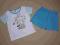 Piżama dziewczęca letnia krótki rękaw roz 98-104