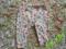 śliczne legginsy w kwiaty flowers 3-6 m-cy