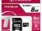 microSD 8GB Class10 + adapter PREMIUM