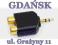 Adapter redukcja wt Jack 3,5 / 2 x gn RCA Gdańsk