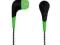 SŁUCHAWKI DOUSZNE NEON ZIELONE