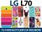 LG L70 | Fantastic Case ETUI +2x FOLIA