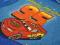 DYWAN  DISNEY CARS-ULICZKI 200x350 NIEBIESKI HIT !