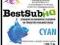 1L Tusz Sublimacyjny Cyan Best Sub HQ