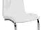 KRZESŁO METALOWE H-103 BIAŁY KRZESŁA EKOSKÓRA