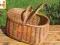 Duży Kosz Piknikowy Wiklinowy WIKLINA na Piknik
